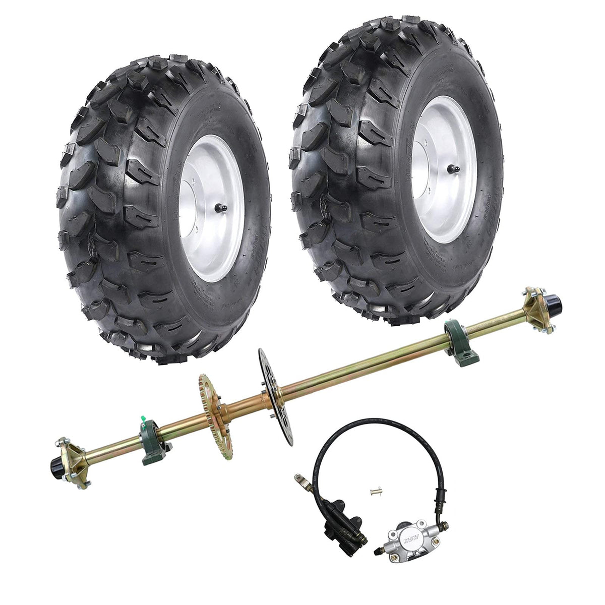 Grass Kart Go Kart axle kit 740mm ( 2 stroke engines ) Newmanz RC Direct