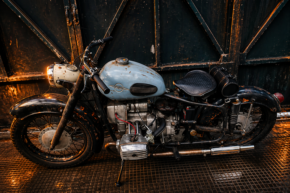 Dnepr 10-36 " Junk Yard Dog " custom build