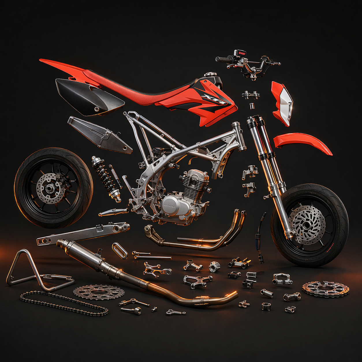 M70 Motard Parts