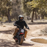 Colemen adventure bike off-road performance on dirt terrain, built for durability, control, and outdoor riding