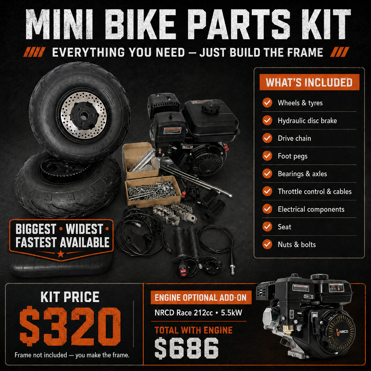 NRCD Mini Bike Kit