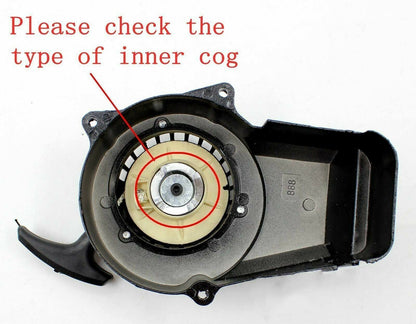 Pocket bike pull starter