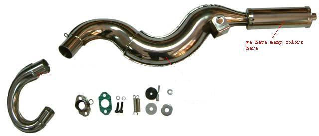 Pocketbike HP Exhaust Pipe